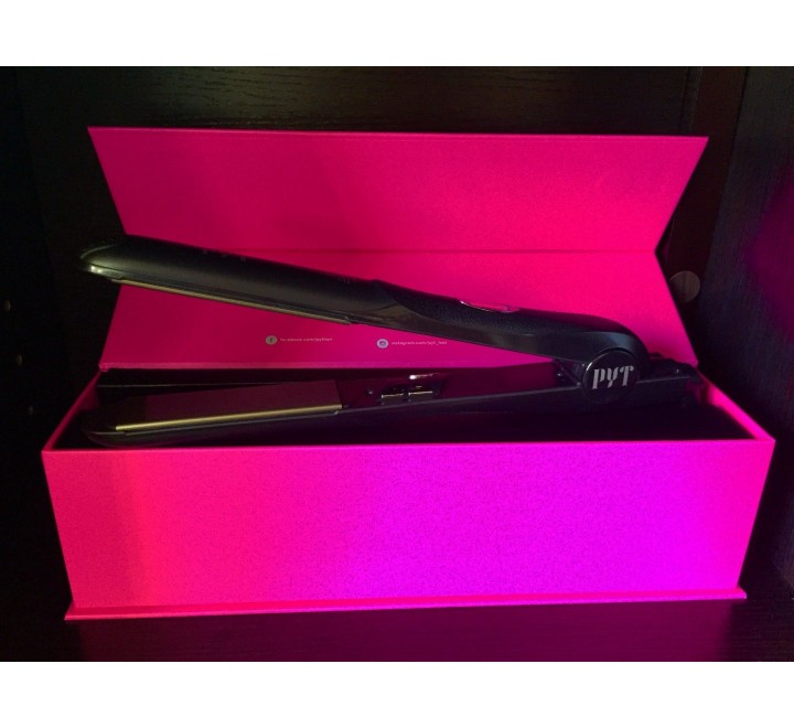 Hair Styler Packaging Box with Display Panel 
